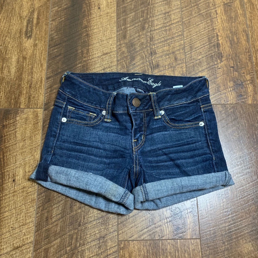 American Eagle Stretchy Jean Shorts